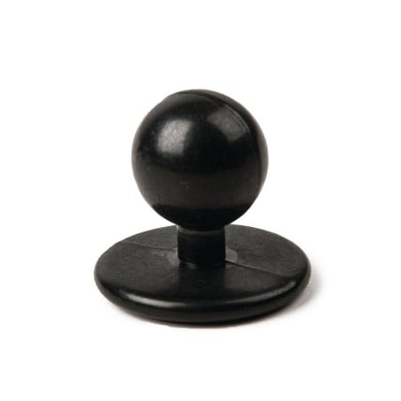 Boutons Amovibles Noirs - Lot De 12 - Whites Chefs Clothing - Fourniresto