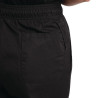 Pantalon de Cuisine Mixte Easyfit Noir Traité Teflon - Taille XS - Whites Chefs Clothing - Fourniresto