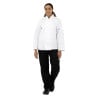 Unisex White Long Sleeve Vegas Chef Jacket - Size L - Whites Chefs Clothing - Fourniresto