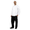 Casaco de Cozinha Unissexo Branco de Mangas Compridas Vegas - Tamanho Xs - Whites Chefs Clothing - Fourniresto