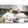 Casaco de Cozinha Unissexo Branco de Mangas Curtas Vegas - Tamanho M - Whites Chefs Clothing - Fourniresto