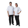 Casaco de Cozinha Unissexo Branco de Mangas Curtas Vegas - Tamanho XL - Whites Chefs Clothing - Fourniresto