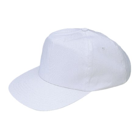 Boné de beisebol branco com alça ajustável - Tamanho único - Whites Chefs Clothing - Fourniresto