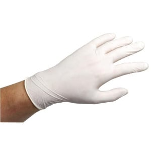 Gants En Latex Poudrés - Taille L - Lot De 100 - FourniResto - Fourniresto