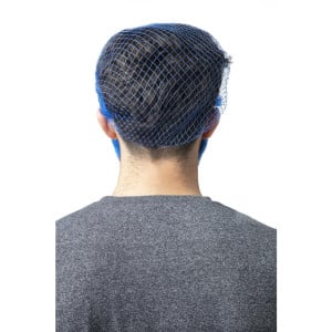 Redes de Cabelo Azul - Tamanho Único - Pacote com 50 - FourniResto - Fourniresto