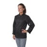 Unisex Black Long Sleeve Vegas Chef Jacket - Size XL - Whites Chefs Clothing - Fourniresto