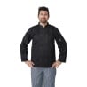 Casaco de Cozinha Unissexo Preto de Mangas Compridas Vegas - Tamanho XXL - Whites Chefs Clothing