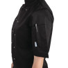 Unisex Black Short Sleeve Vegas Kitchen Jacket - Size Xs - Whites Chefs Clothing - Fourniresto