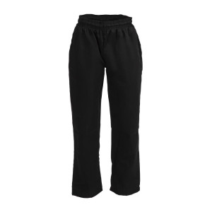 Pantalon De Cuisine Mixte Noir Vegas - Taille Xs - Whites Chefs Clothing - Fourniresto