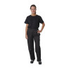 Pantalon De Cuisine Mixte Noir Vegas - Taille Xs - Whites Chefs Clothing - Fourniresto