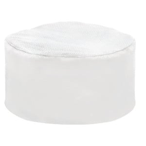 Gorro de Cozinha Branco Cool Vent - Tamanho Único - Chef Works - Fourniresto