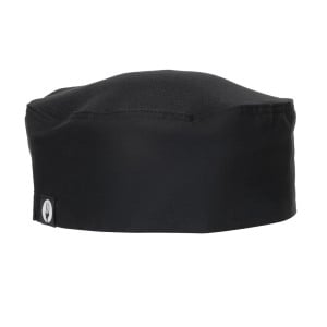 Gorro de Cozinha Preto Cool Vent - Tamanho Único - Chef Works - Fourniresto