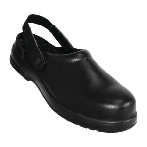 Mixed Black Safety Clogs - Size 42 - Lites Safety Footwear - Fourniresto