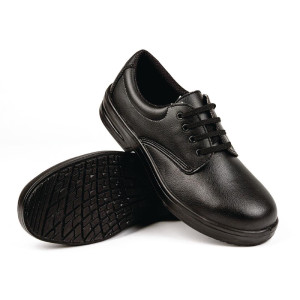 Chaussures De Sécurité À Lacets Noires - Taille 42 - Lites Safety Footwear - Fourniresto