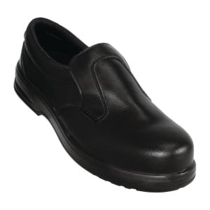 Black Safety Moccasins - Size 43 - Lites Safety Footwear - Fourniresto