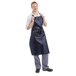 Avental Bavete Impermeável Azul 1016 X 711 mm - Whites Chefs Clothing - Fourniresto