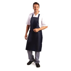 Avental Bavete Impermeável Azul 1016 X 711 mm - Whites Chefs Clothing - Fourniresto