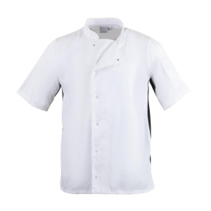 White Nevada Unisex Kitchen Jacket - Size L - Whites Chefs Clothing - Fourniresto