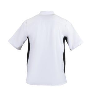 Casaco de Cozinha Unissex Branco Nevada - Tamanho M - Whites Chefs Clothing - Fourniresto