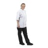 Casaco de Cozinha Unissex Branco Nevada - Tamanho M - Whites Chefs Clothing - Fourniresto