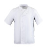 Casaco de Cozinha Unissex Branco Nevada - Tamanho S - Whites Chefs Clothing - Fourniresto