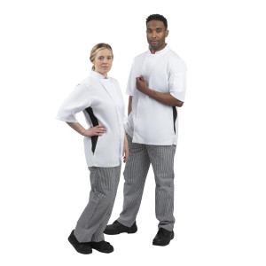 White Nevada Unisex Kitchen Jacket - Size S - Whites Chefs Clothing - Fourniresto