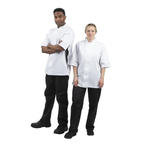 Veste de Cuisine Mixte Blanche Nevada - Taille XL - Whites Chefs Clothing - Fourniresto