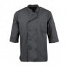 Veste De Cuisine Mixte Grise - Taille L - Chef Works - Fourniresto