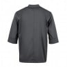 Veste De Cuisine Mixte Grise - Taille Xxl - Chef Works - Fourniresto