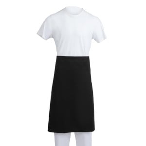 Avental Padrão Preto em Poliéster/Algodão 914 x 762 mm - Whites Chefs Clothing - Fourniresto