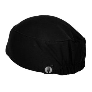 Gorro de Cozinha Preto Total Vent - Chef Works - Fourniresto