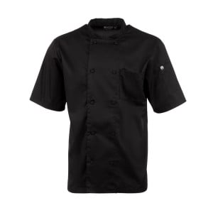 Veste De Cuisine Mixte Noire Cool Vent Montreal - Taille Xs - Chef Works - Fourniresto