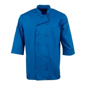 Casaco de Cozinha Unissex Azul - Tamanho XL - Chef Works - Fourniresto