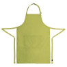 Bib Apron with Adjustable Neck Strap and Double Pocket Lime Green 610 x 860 mm - Chef Works - Fourniresto