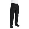 Pantalon de Cuisine Mixte Fit Cargo Noir - Taille XXL - Chef Works - Fourniresto