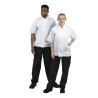 Casaco de Cozinha Branco de Mangas Curtas Boston - Tamanho XL - Whites Chefs Clothing - Fourniresto