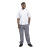 Pantalon de Cuisine Mixte Vegas à Petits Carreaux Bleus et Blancs - Taille L - Whites Chefs Clothing - Fourniresto