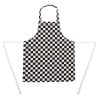 Tablier Bavette à Carreaux Noirs et Blancs pour Enfant - Whites Chefs Clothing - Fourniresto