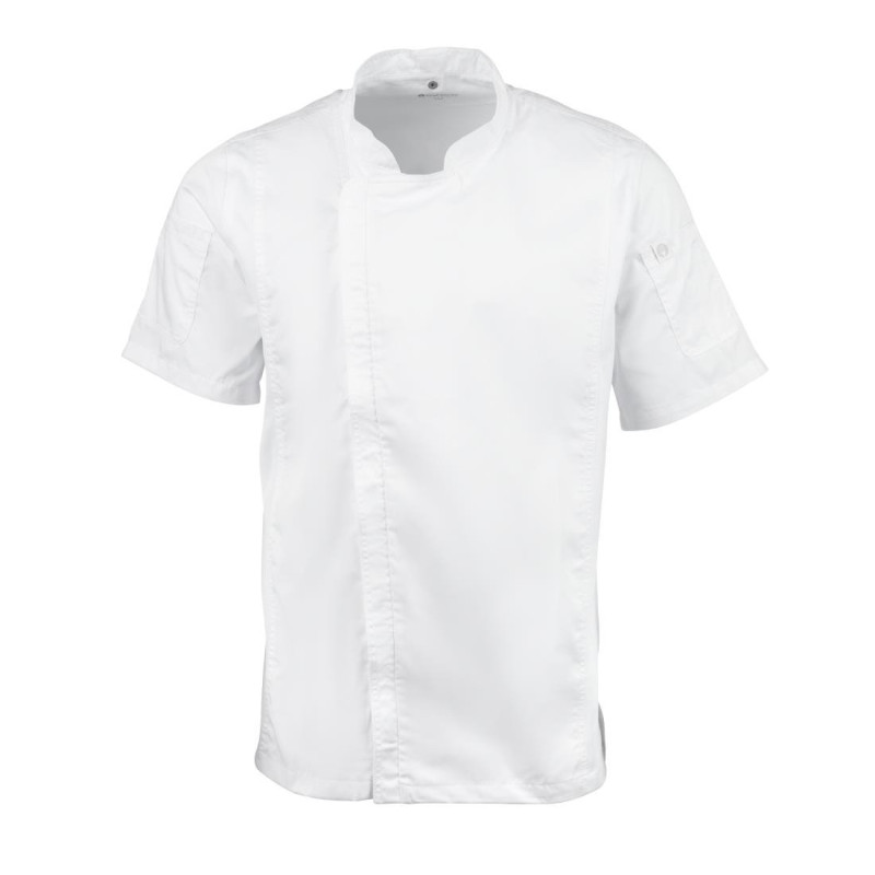 Veste de Cuisine Mixte Blanche Urban Springfield - Taille L - Chef Works - Fourniresto