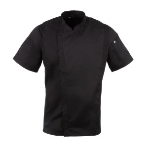 Veste de Cuisine Mixte Noire Urban Springfield - Taille S - Chef Works - Fourniresto