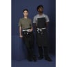 Short Black Denim Server Apron Southside 400 x 760 mm - Whites Chefs Clothing - Fourniresto