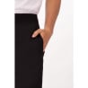 Black Slim Fit Pants for Men - Size XS - Chef Works - Fourniresto