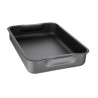 Roasting Dish in Anodized Aluminum 370 x 265 mm - Vogue - Fourniresto