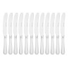 Table Knife Bead with Solid Handle - Set of 12 - Olympia - Fourniresto