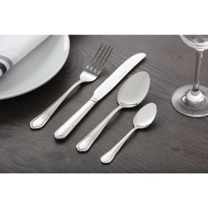 Colher de sobremesa Dubarry em inox - Conjunto de 12 - Olympia - Fourniresto