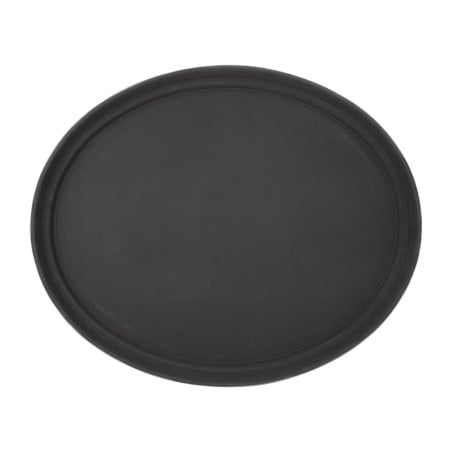 Tabuleiro Oval de Plástico Antiderrapante 685 x 560 mm - Olympia KRISTALLON - Fourniresto