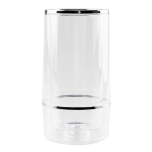 Double-Walled Transparent Acrylic Wine Cooler - APS - Fourniresto