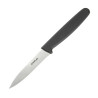 Couteau D'Office Noir Lame Droite 7,5 Cm - Hygiplas - Fourniresto