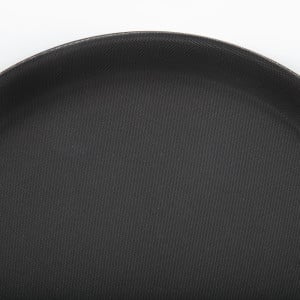 Round Black Non-Slip Tray Ø 280 mm - Olympia KRISTALLON - Fourniresto