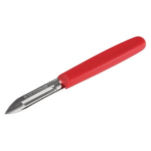 Descascador com cabo de nylon vermelho de lâmina de dupla face - Victorinox - Fourniresto